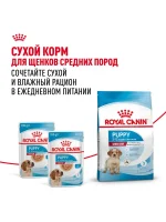Влажный корм Royal Canin Maxi Puppy для щенков средних пород, Птица (соус), 100 г х 10 шт. (Копировать) — изображение 8