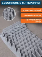 Лапомойка с силиконовой щеткой для крупных и средних собак — изображение 3