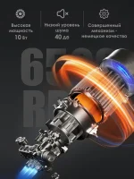 Профессиональная беспроводная машинка для стрижки собак груминг и уход животных, триммер для кошек и лап, LED дисплей, нож из нержавеющей стали — изображение 4