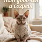 Милый свитер для кота