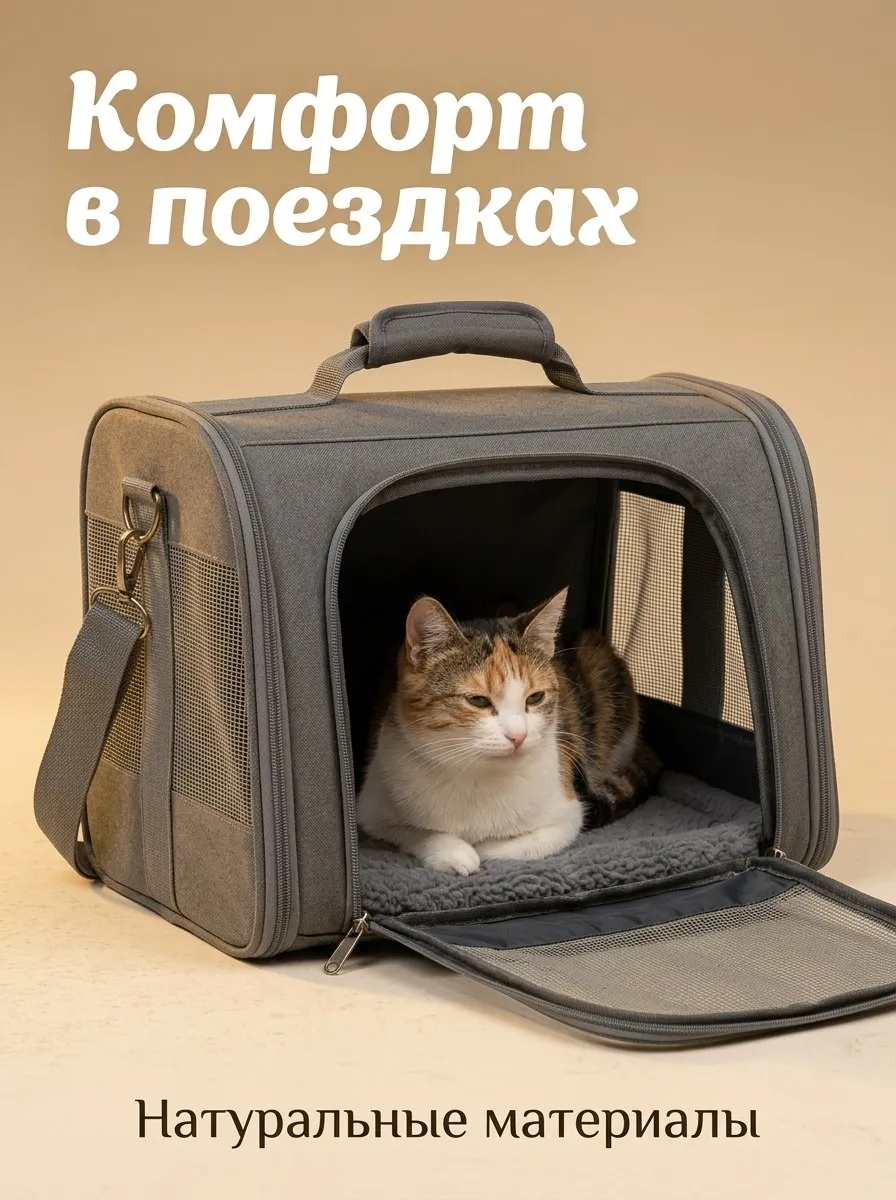 tovar-00009-01 Переноска для кошек — изображение 1